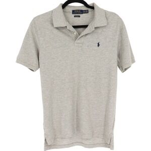Polo Ralph Lauren Classic Fit Youth L/G (14-16) Boys Large Gray Polo Shirt